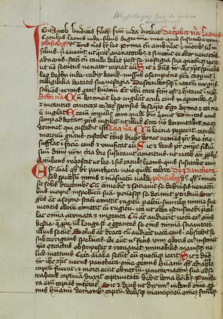 Sample page - Universitätsbibliothek Leipzig Ms 1305