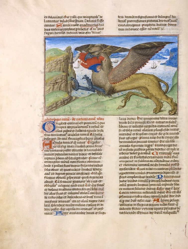 Sample page - Bibliothèque du Château de Chantilly (Musée Condé) MS 724