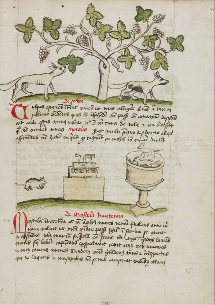 Sample page - Getty Museum MS. Ludwig XV 1