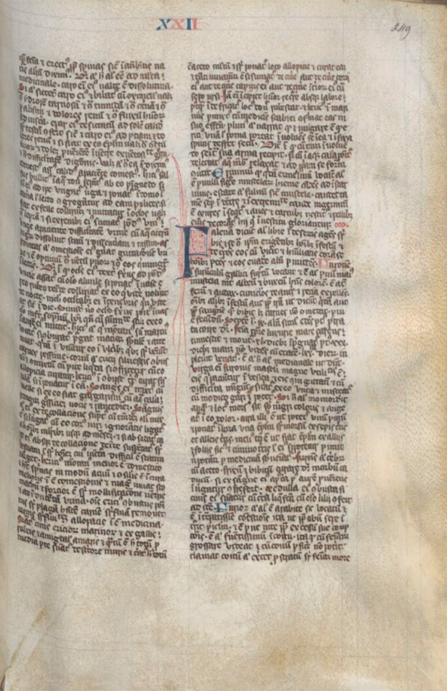 Sample page - Bibliothèque Nationale de France lat. 6518A