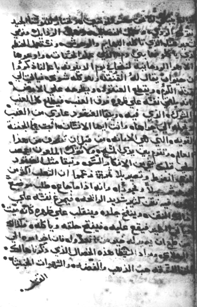 Sample page - Bibliothèque Nationale de France Arabe 258
