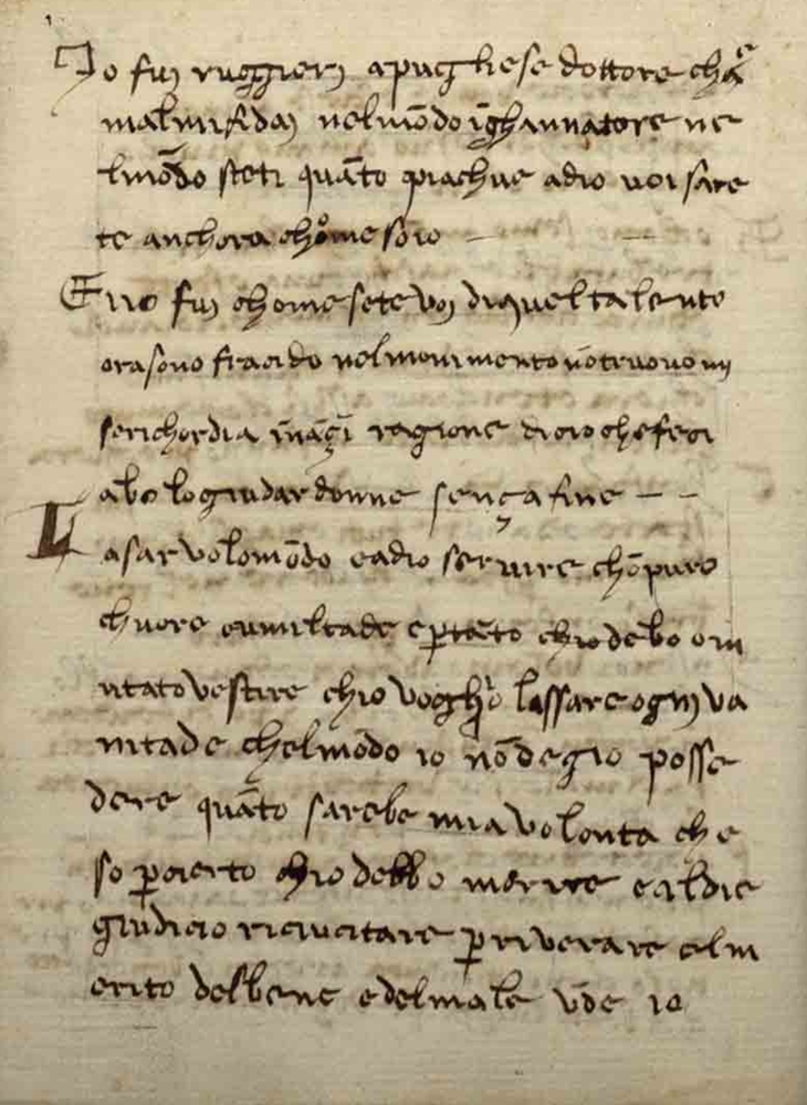 Sample page - Biblioteca Comunale degli Intronati I.II.4