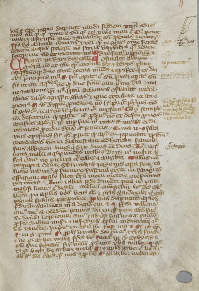 Sample page - Corpus Christi College Parker Library MS 414