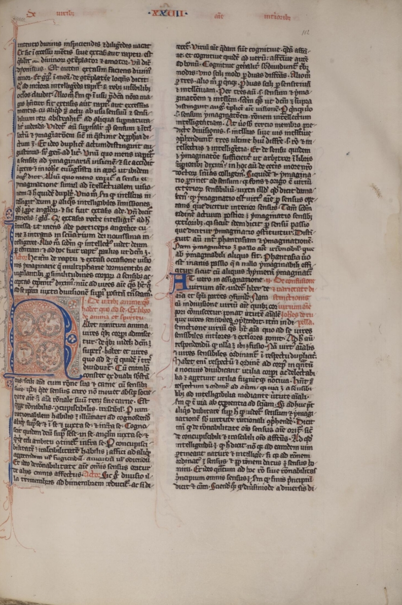 Sample page - Bibliothèque Municipale de Arras Ms. 795